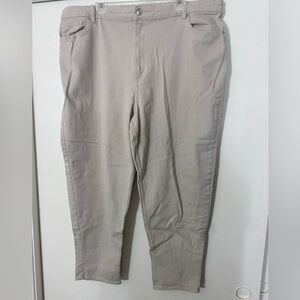 H&M Ladies XXL Loose Fit Cream Colored Pants